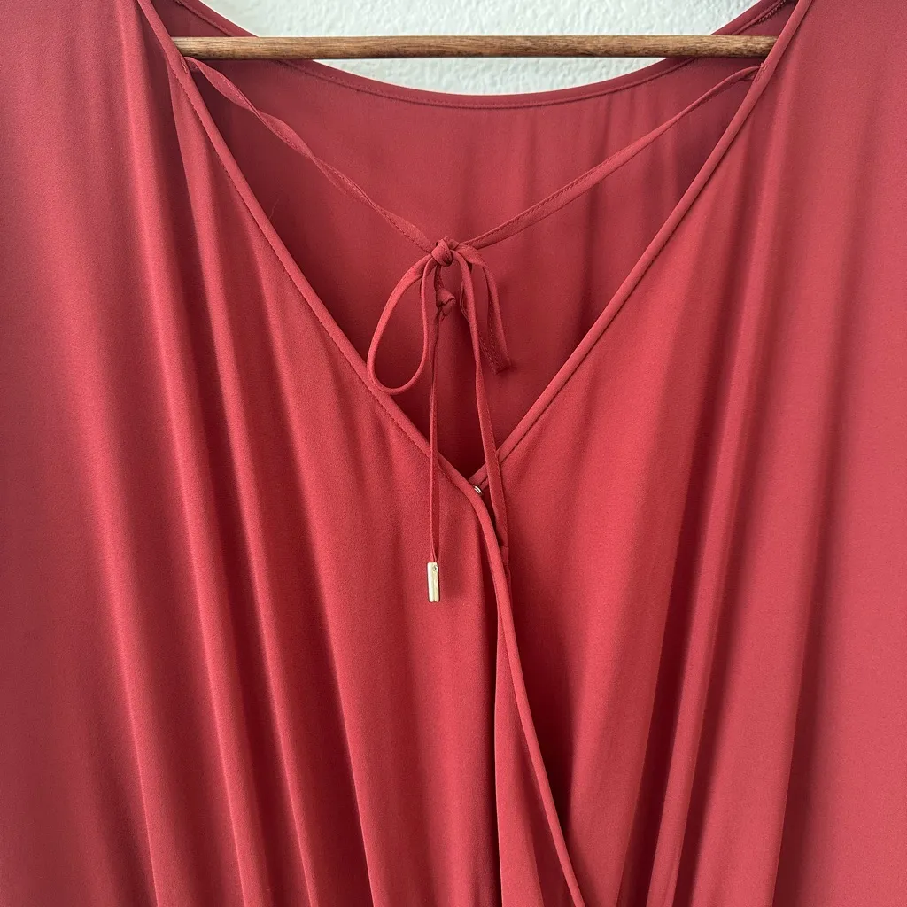 White House Black Market Burgundy jumpsuits - Image 9