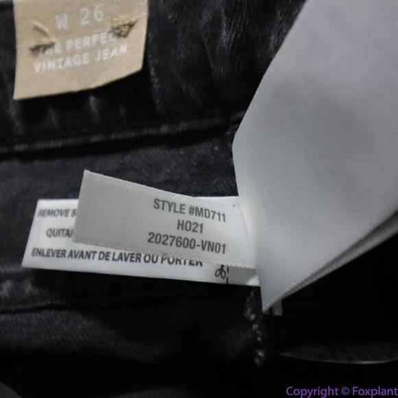 NEW Madewell The Perfect Vintage Jean in Lunar Wash, 26, MD711‎ - Image 17