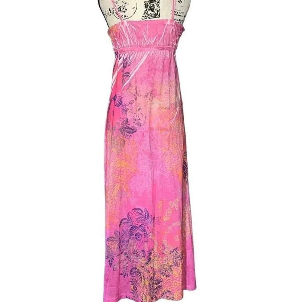 Jane Ashley pink maxi dress medium‎ - Image 2