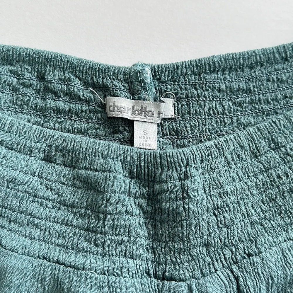 💖 Charlotte Russe Teal Shorts Sz SM - Image 2