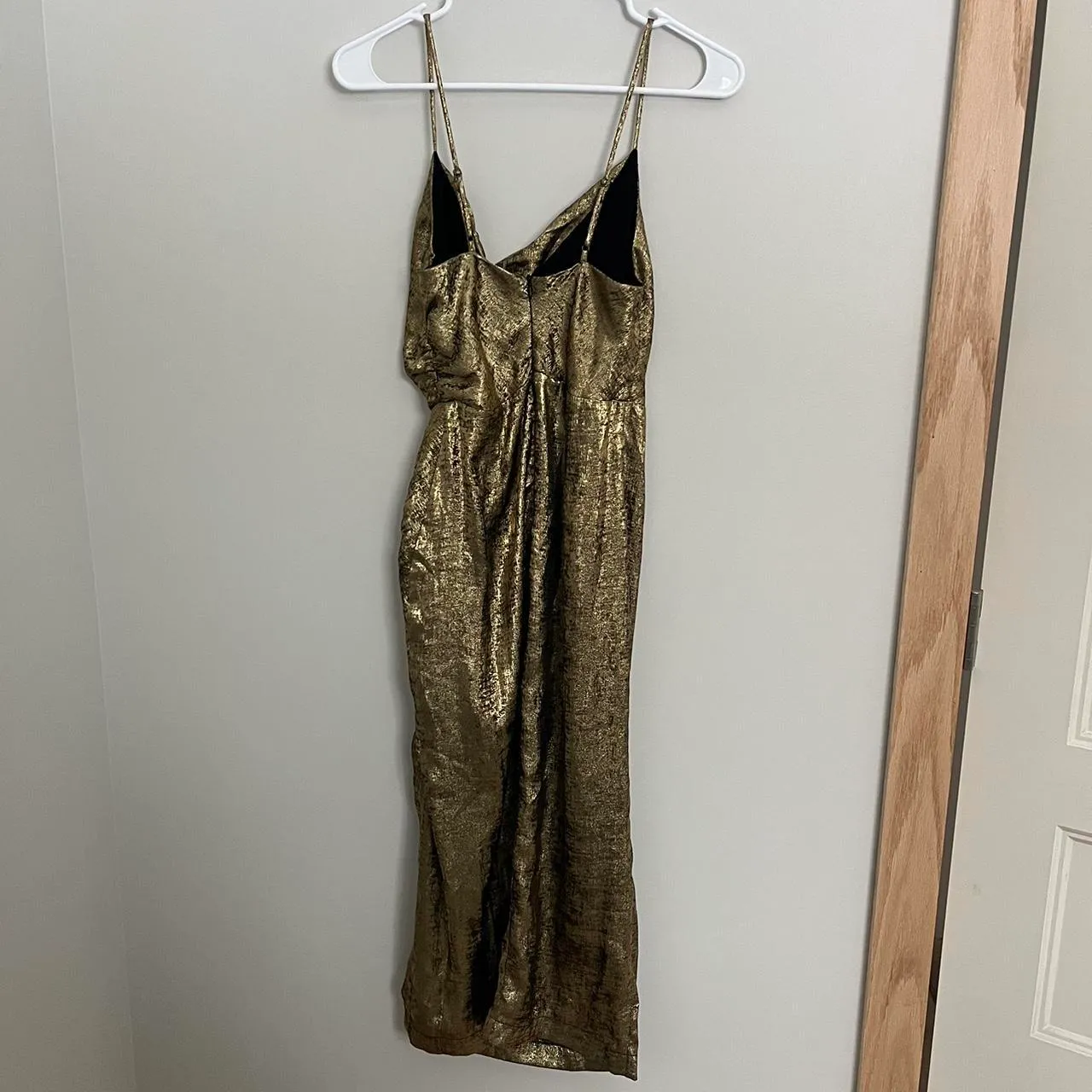 The Label Gold Dress - Image 3