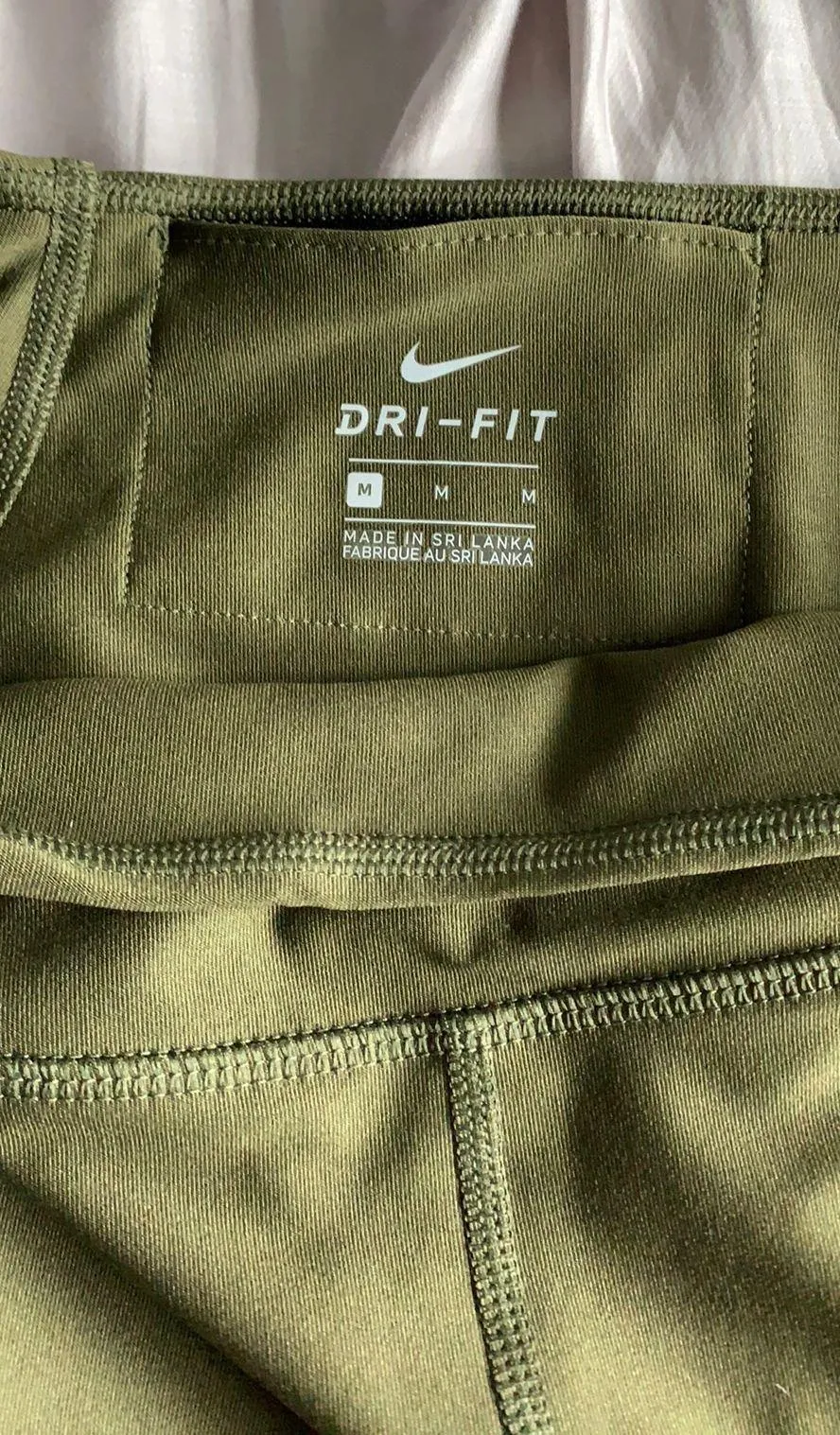 Nike Olive Green Leggings - Image 5