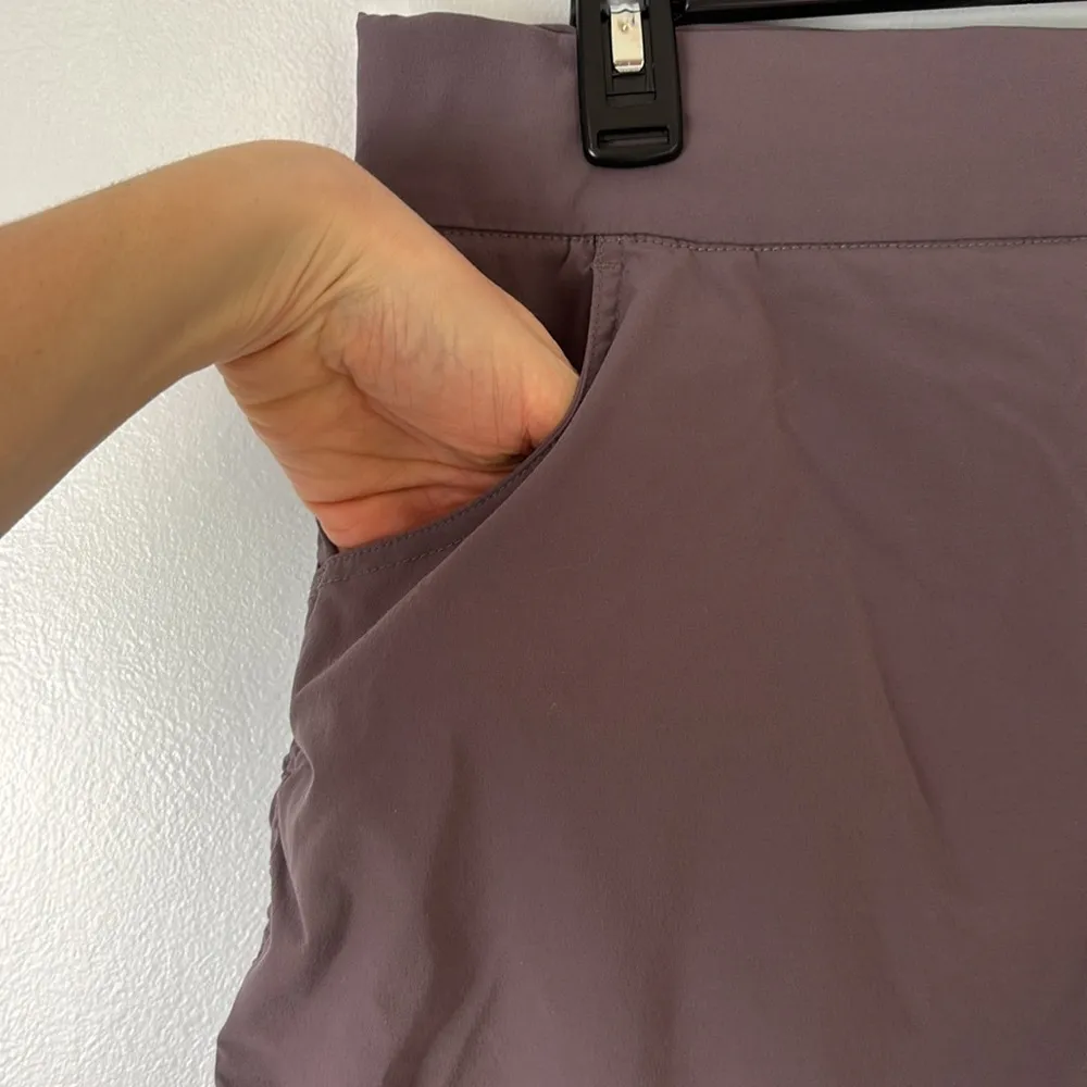 Columbia Women's Anytime Casual Skort, Water & Stain Resistant City Grey Size L - Image 3