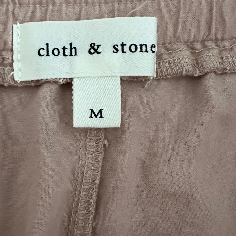 Cloth & Stone tencel lyocell tan jogger pants size medium NWT - Image 2