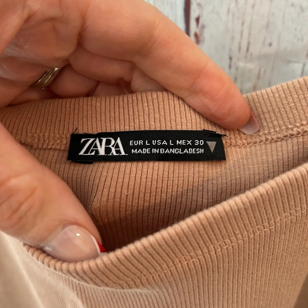 EUC Zara ribbed mini dress - Image 3