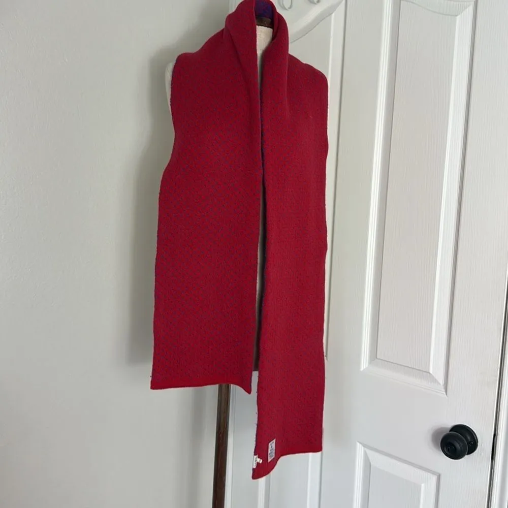 Jack Wills vintage fair isle reversible lambs lol scarf - Image 4