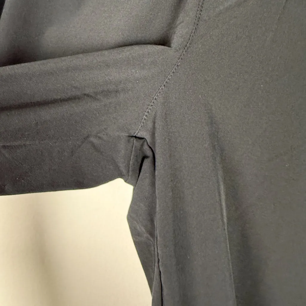 Athleta Brooklyn Mid Rise Ankle Pant Pull On Athleisure Black Size 12 EUC $99 - Image 5