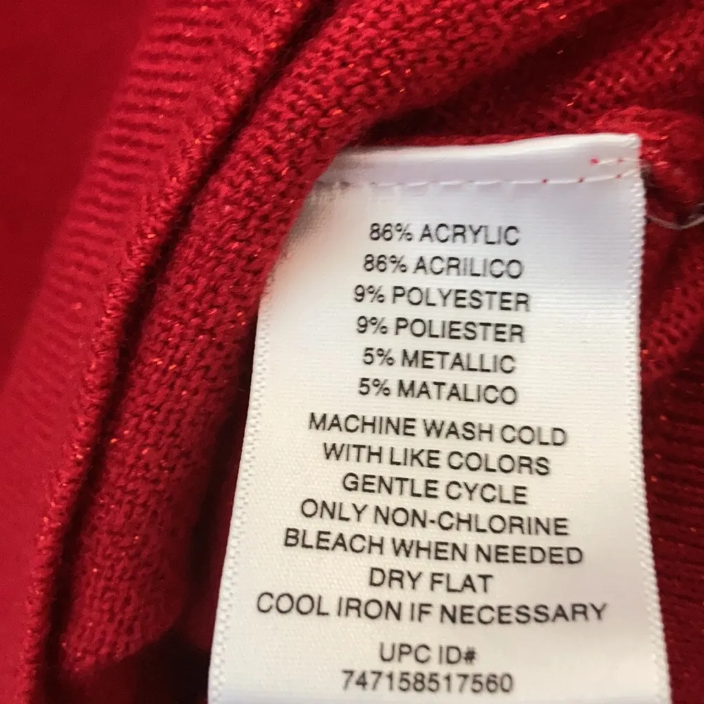 FINAL MARKDOWN Ladies sag harbor sweater medium - Image 5