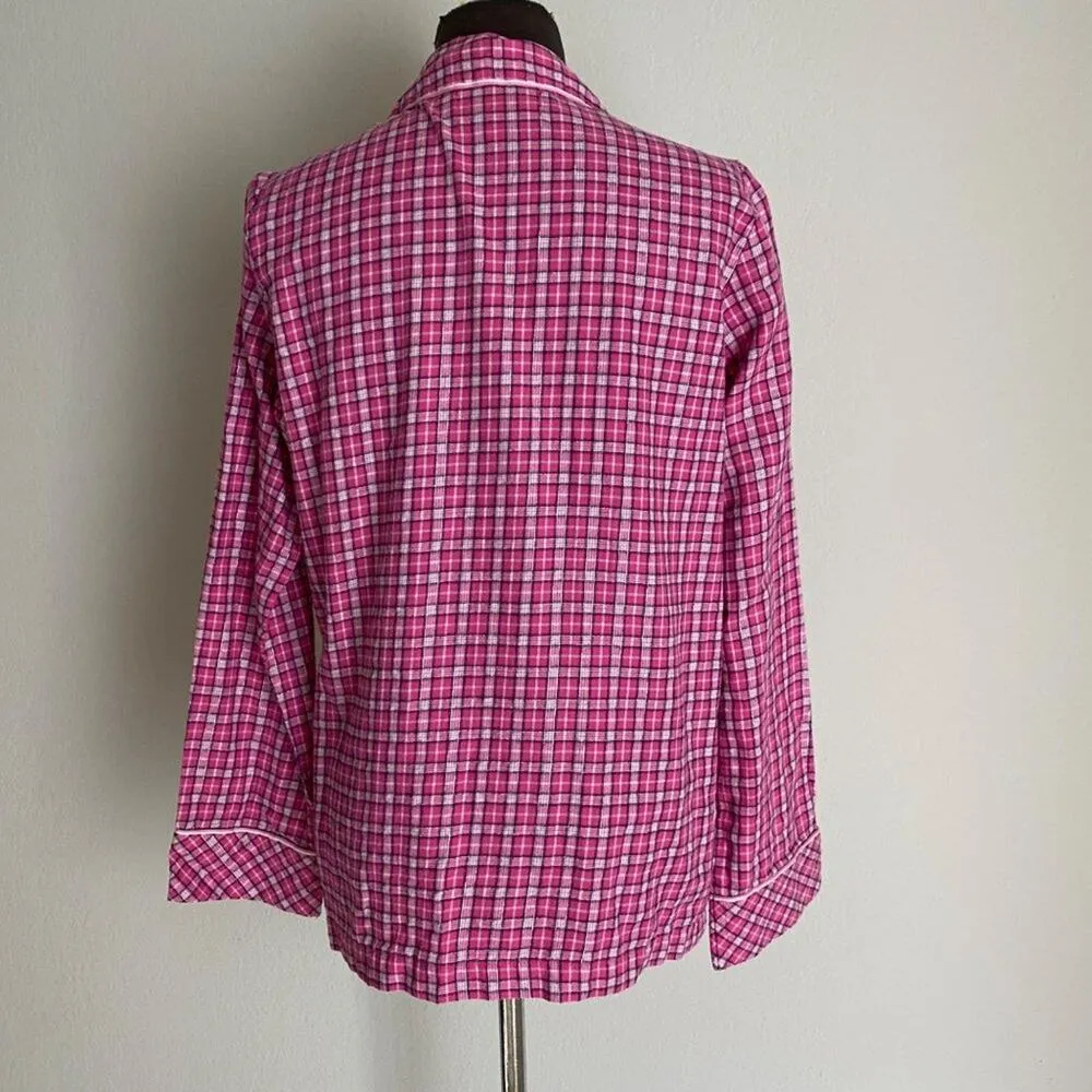 Victoria's‎ Secret sz S button down pocket sleep pajama top NWOT - Image 4