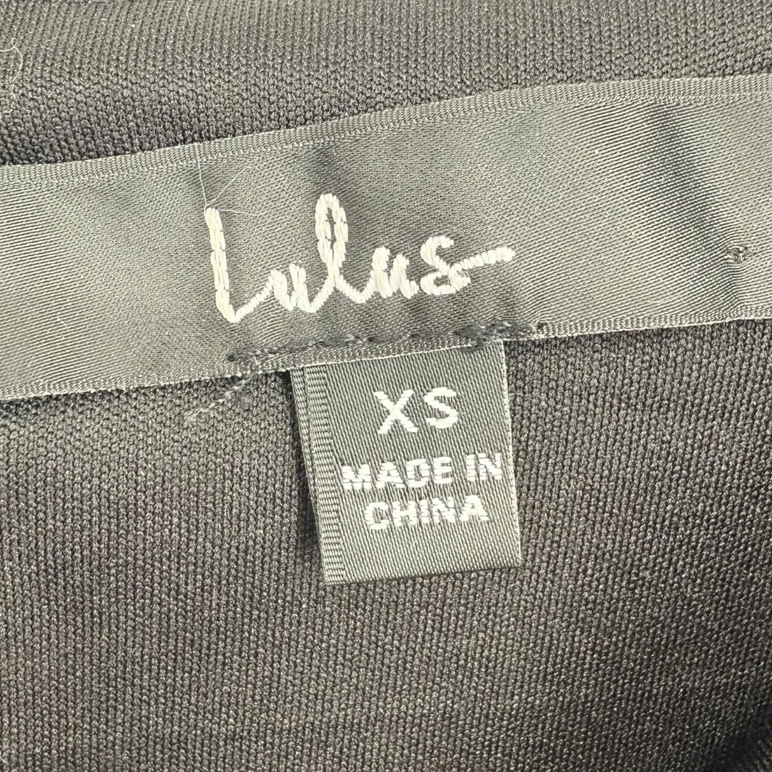 Lulus Black Swiss Dot Tiered Bustier Midi Dress Size‎ XS Whimsigoth Fairy Grunge - Image 4