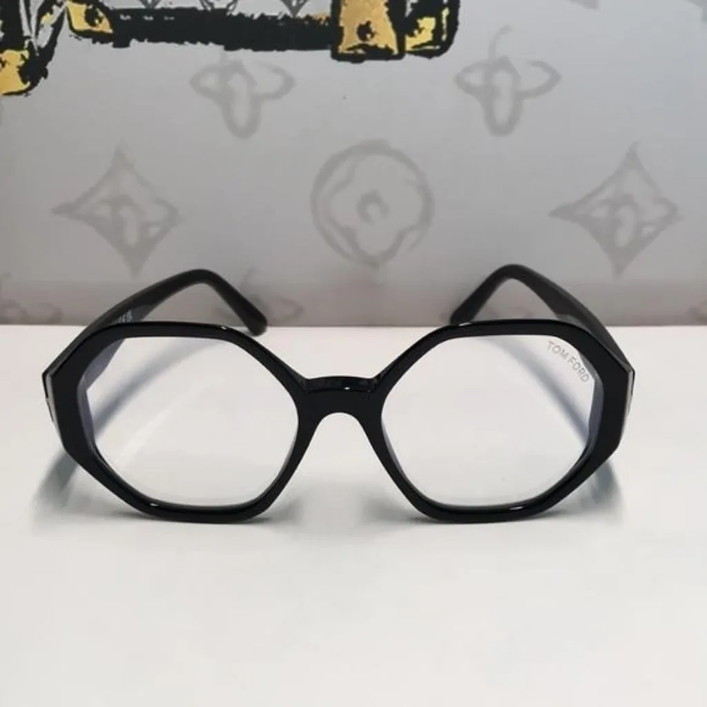 New Authentic Tom Ford TF5976-B 001 Black Eyeglasses - Image 10