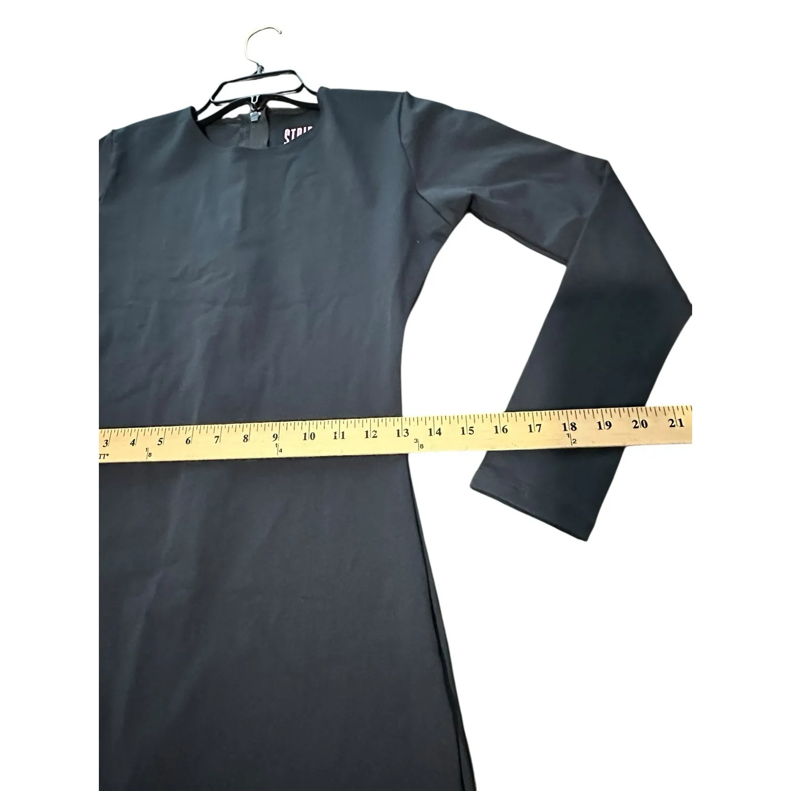 STRIPT Bodysuit Long‎ Sleeve Black Zip Compression XL NEW Surgical #E9 - Image 5