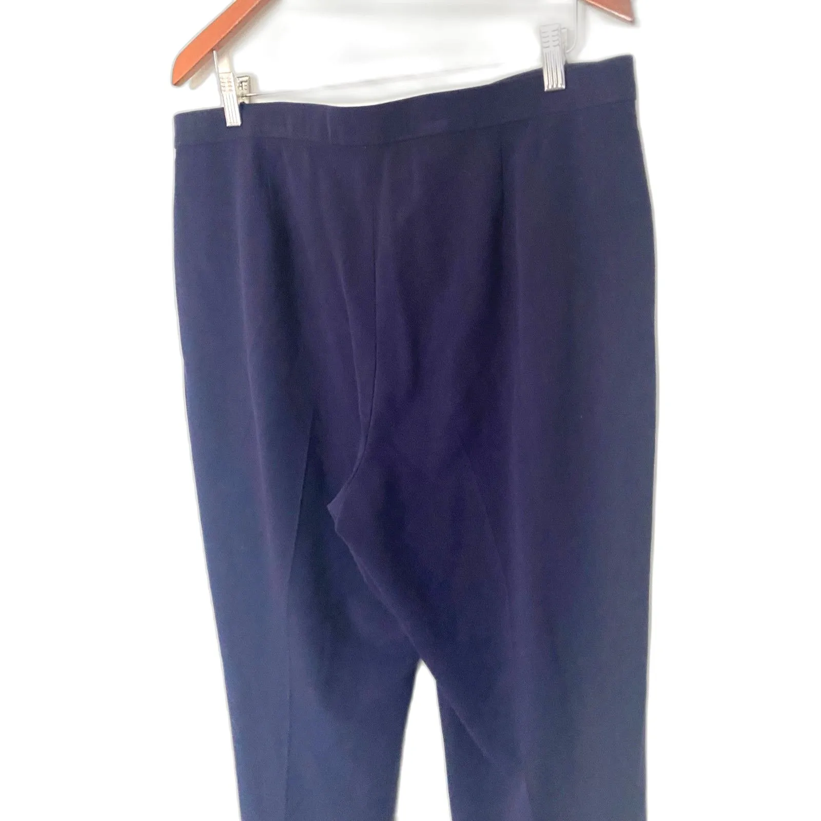 Judith Hart Collection Side Pockets Navy Blue Dress Pants Office Core Sz 14 - Image 8