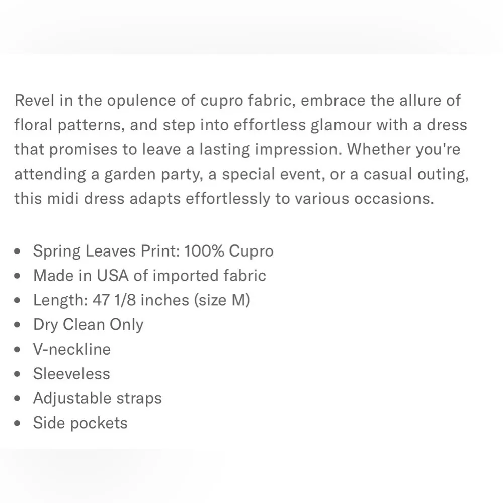 Karen Kane vibrant print cupro side slit midi dress. Size Medium. NWT. - Image 6