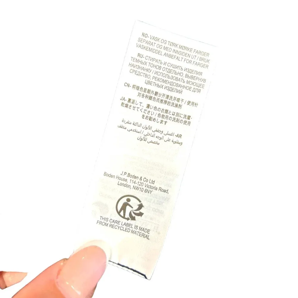 Boden Ottoline Wrap Jumpsuit Navy Blue **Missing Belt Size US 6R‎ - Image 9