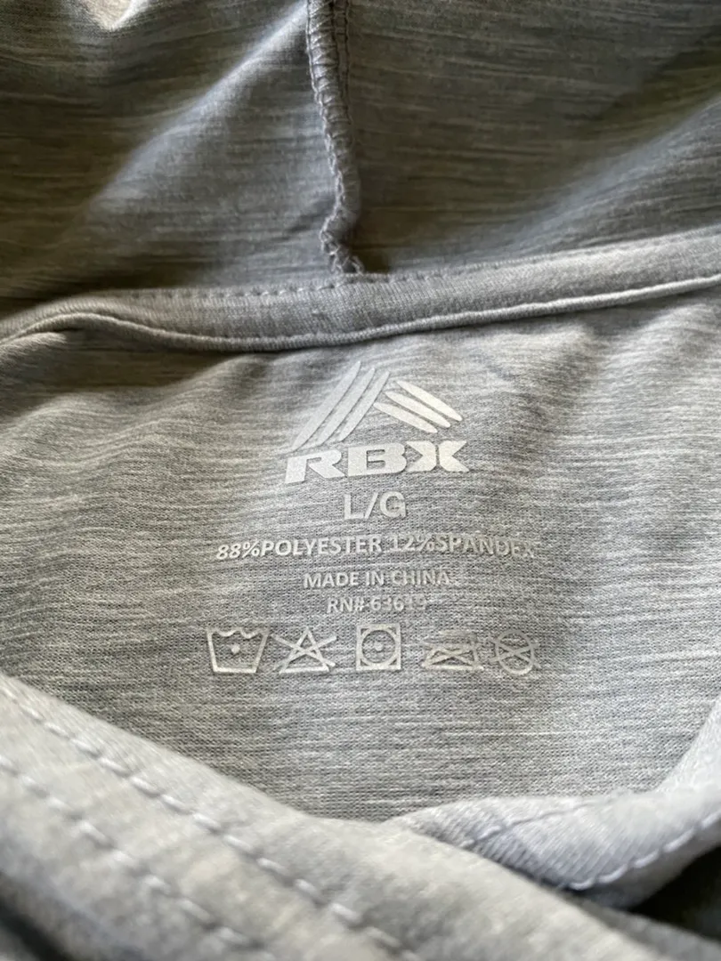 RBX Gray Athletic Sweatshirt Size L - Image 5