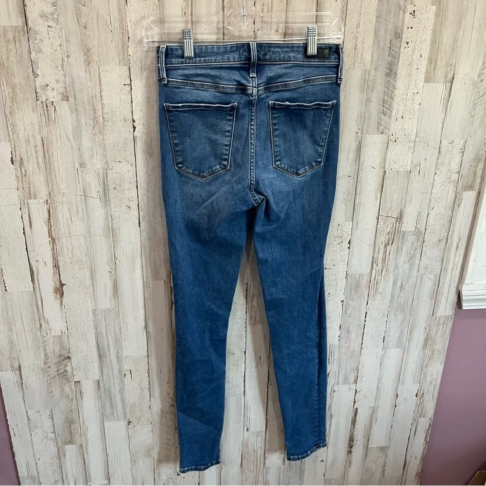 Abercrombie Simone High Rise Super Skinny Distressed Jeans - Image 4