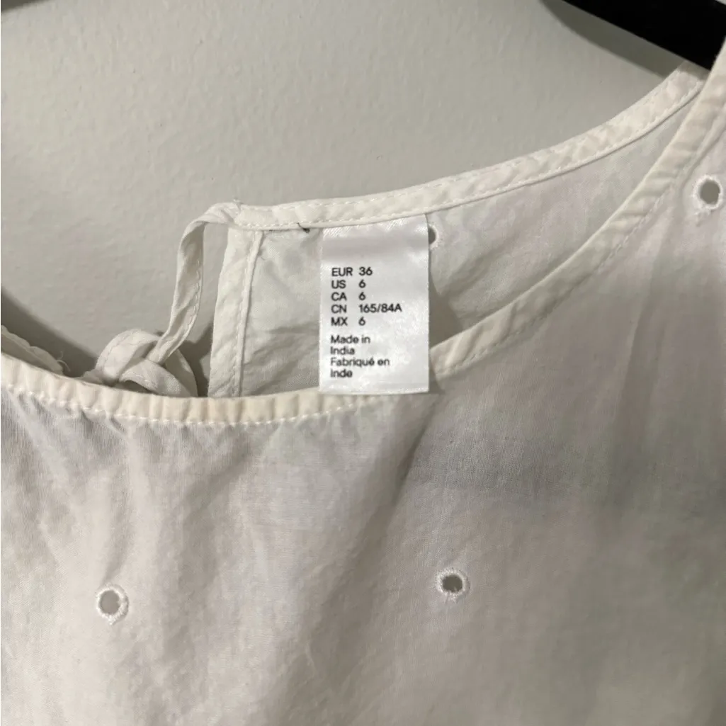 DIVIDED H&M White Tank Top - Image 3