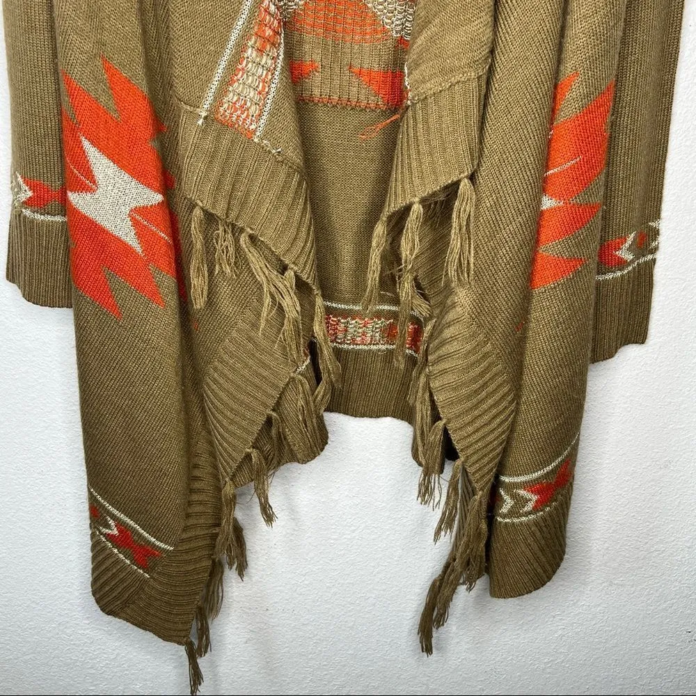 Selfie Couture‎ Cardigan Sweater Orange - Image 3