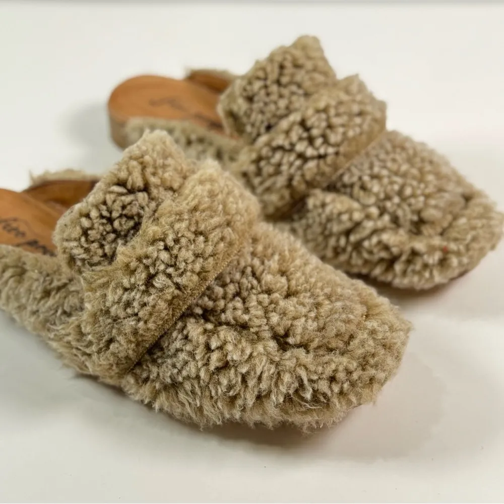 Free People faux shearling at ease loafer Women’s Size EU38 - Image 9