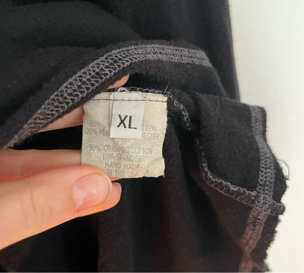 Raw Earth Wild Sky Boho Essential Junction Sweatshirt in Black Size XL - Image 10