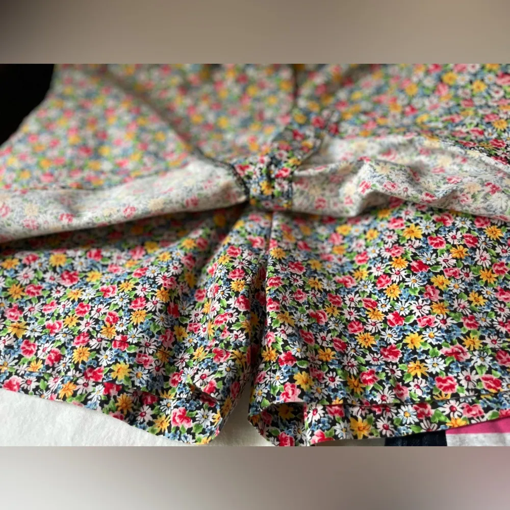 Liz Claiborne Sport Cotton Floral Women's Skort Shorts Plus - Image 4