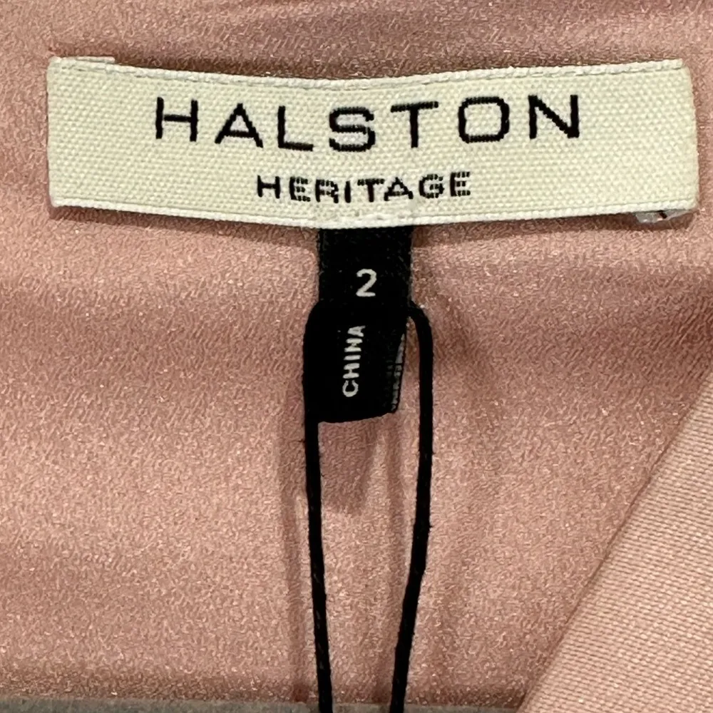 NWT Halston Heritage Mini Dress 2 Pink Cocktail Party Holiday Chic Feminine - Image 6