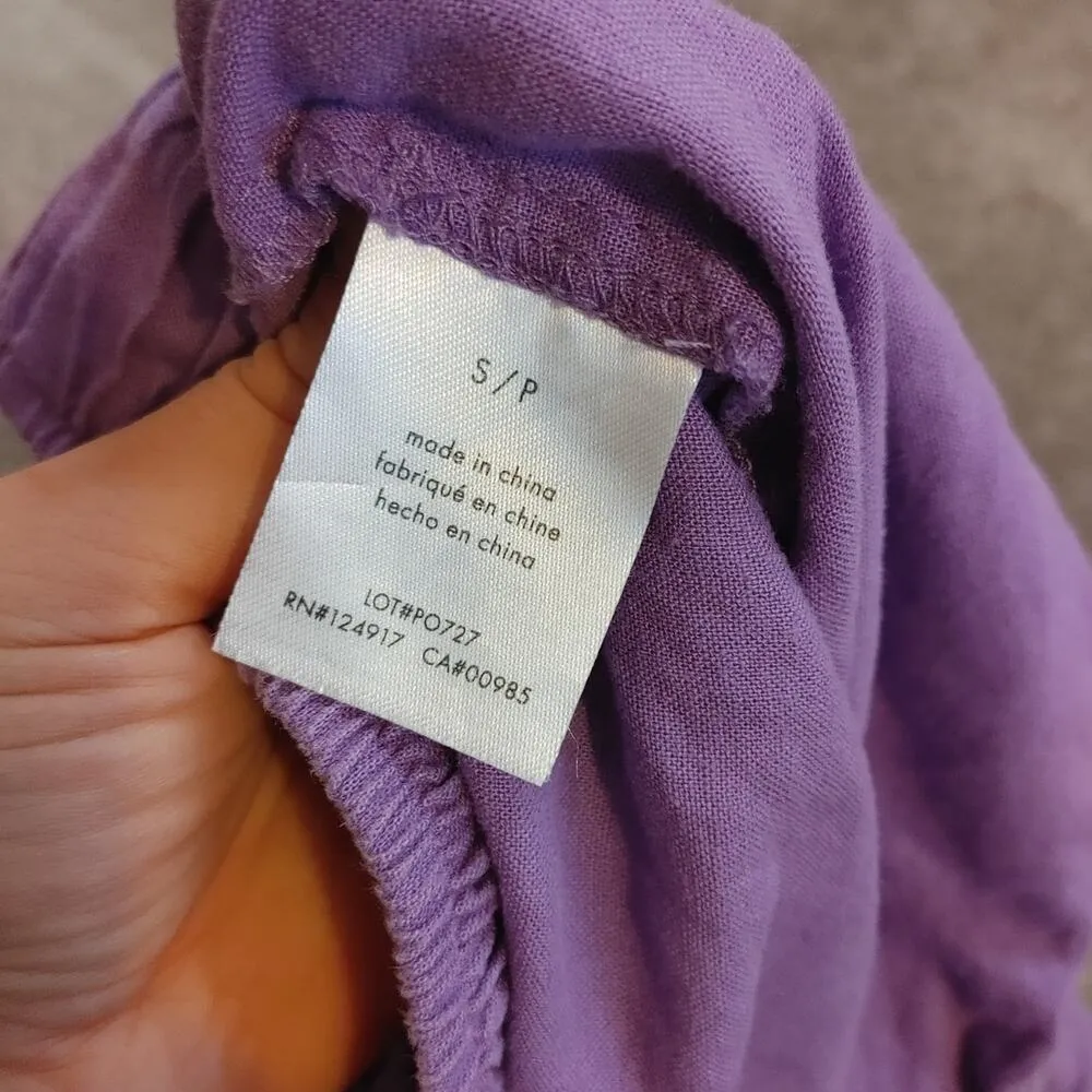 We Wore What Revolve Size Small S Purple Shorts Pockets Summer Spring - Image 9