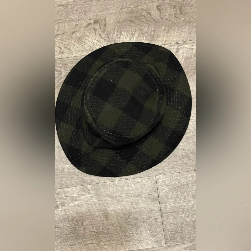 Free People Black Bucket Hat - Image 4