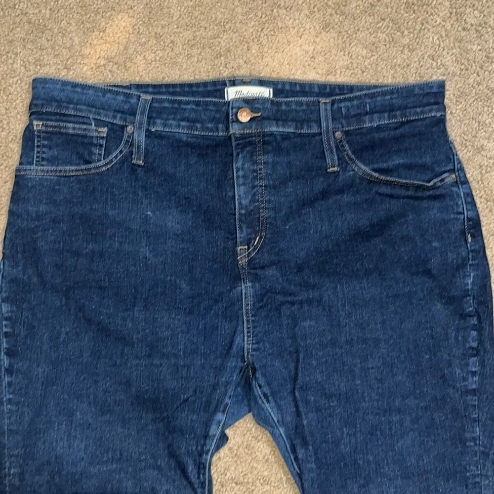 Madewell Petite Curvy High Rise Skinny‎ Jeans Lucille Wash 35P - Image 4