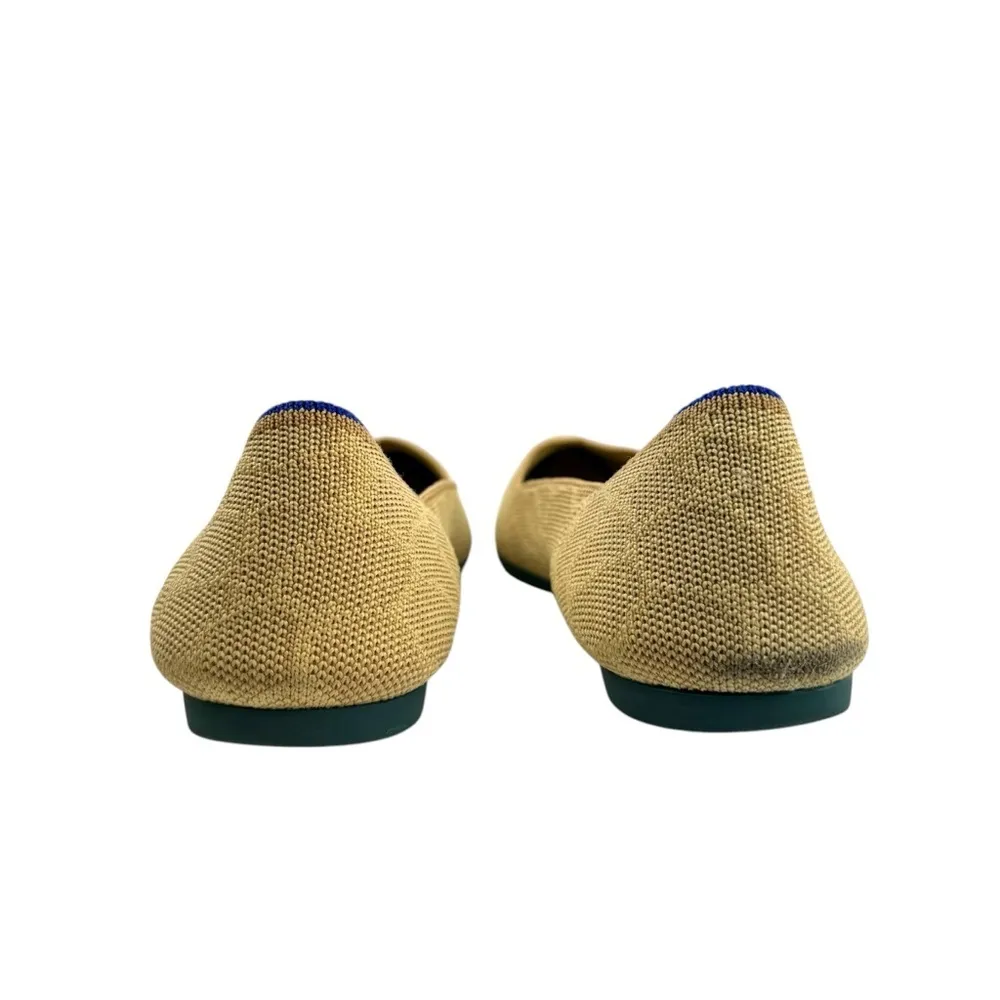 Rothys Ballet Flats Sahara Gold Point Toe Women's Casual Shoe Size 8.5 Retired - Image 5
