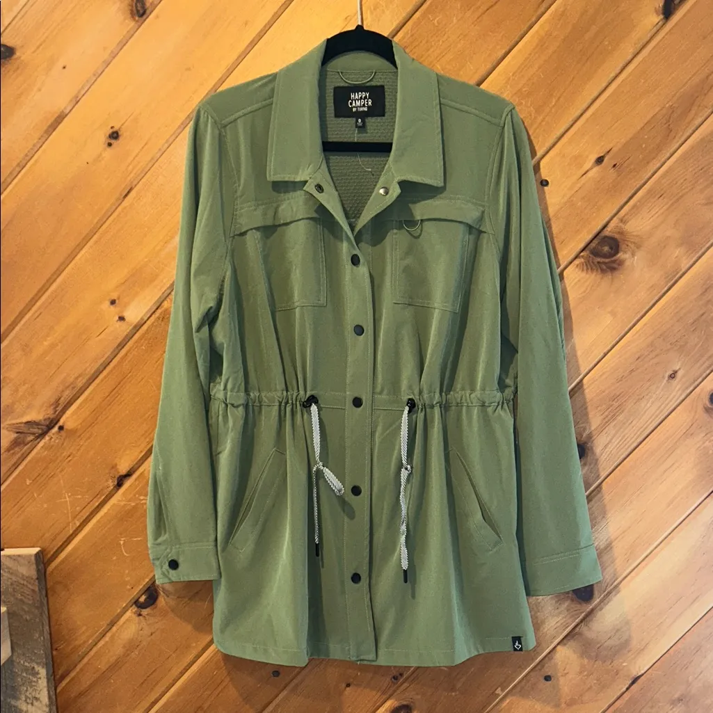 Torrid Happy Camper Stretch Woven Anorak Jacket - Image 6