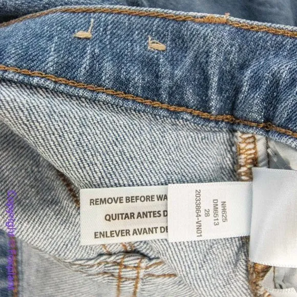 NEW Madewell The Perfect Vintage Jean in‎ Earlside Wash, 28 - Image 16