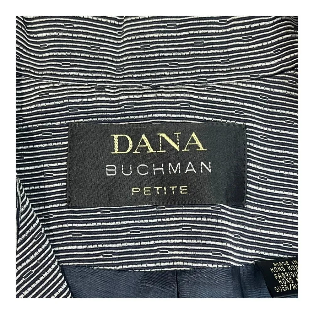 Dana Buchman Petite Gray Textured Skirt Suit Business Professional Plus Size 16P - Image 6