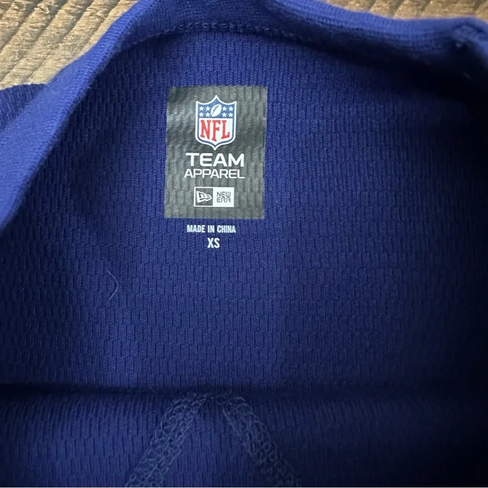 Women's‎ Indianapolis Colts New Era Royal Thermal Crop Long Sleeve T - Image 5