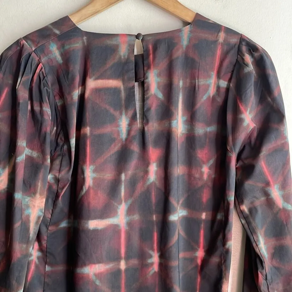 Evereve Hazel Blouse BLACK MULTI - Image 9