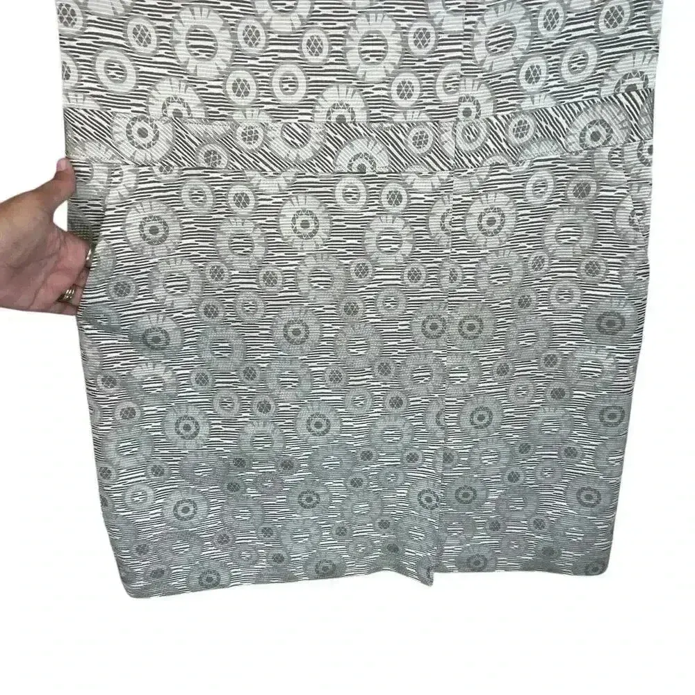 Classiques Entier Jacquard Circle Print Dress Retro A-Line Sleeveless Dress L‎ - Image 4