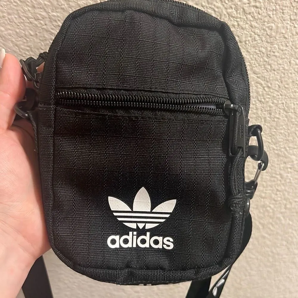 💖adidas Originals Festival Crossbody Sz Small Black  Bag✨ - Image 8