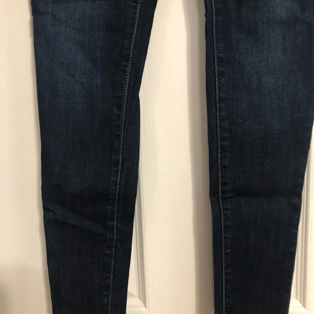 American eagle super super stretch X women’s size 2 dark wash hi rise jegging - Image 7