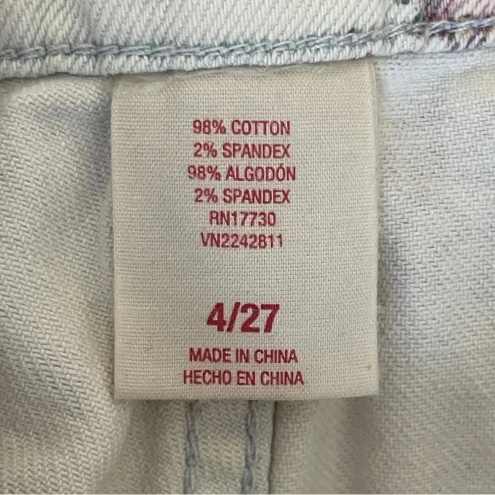 MOSSIMO | White Floral High Rise Cut - Image 6