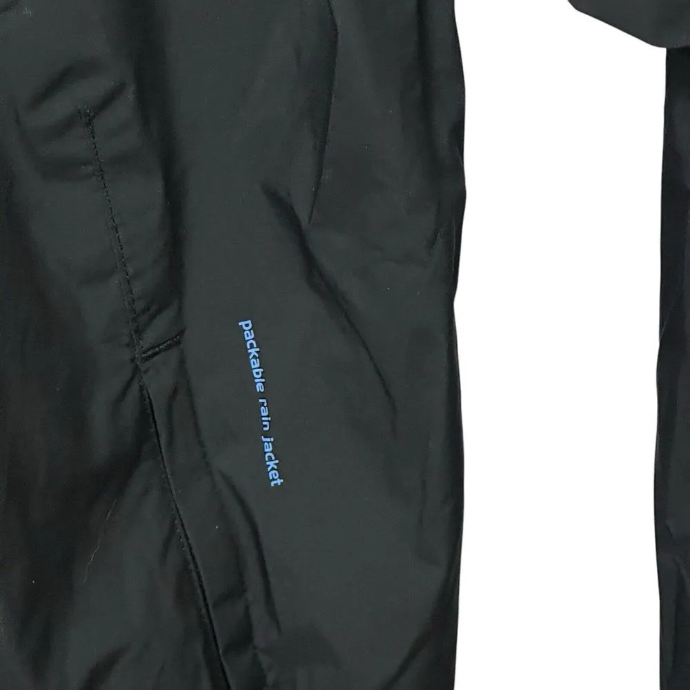 Adidas Jacket Women's Medium Wind Climaproof Packable‎ Windbreaker Black - Image 3
