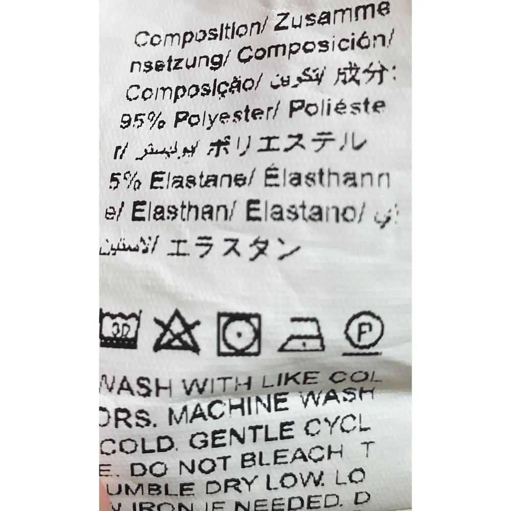 Shein Beige Coverup Fringe Women's Sz Medium - Image 9