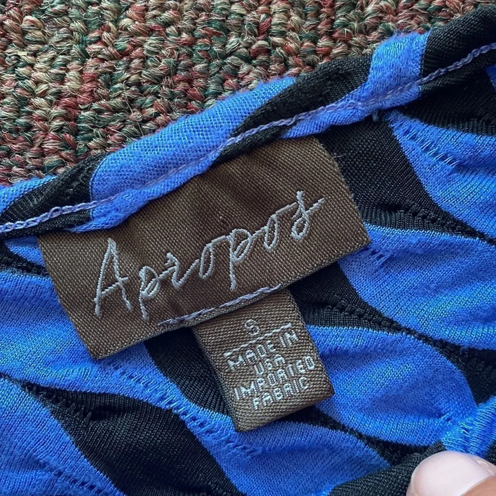 Apropos nomadic traders crinkle blouse small Blue - Image 5