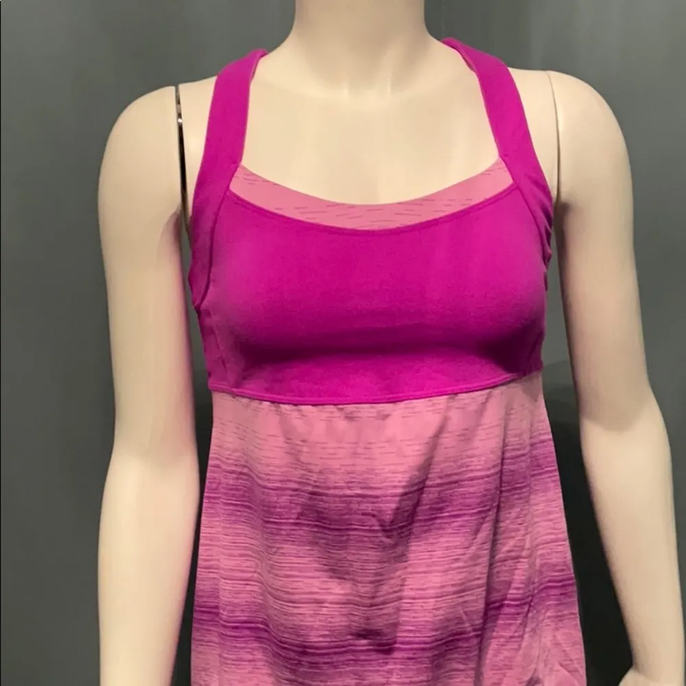 Athleta purple stride crunch & punch strappy tank - Image 4