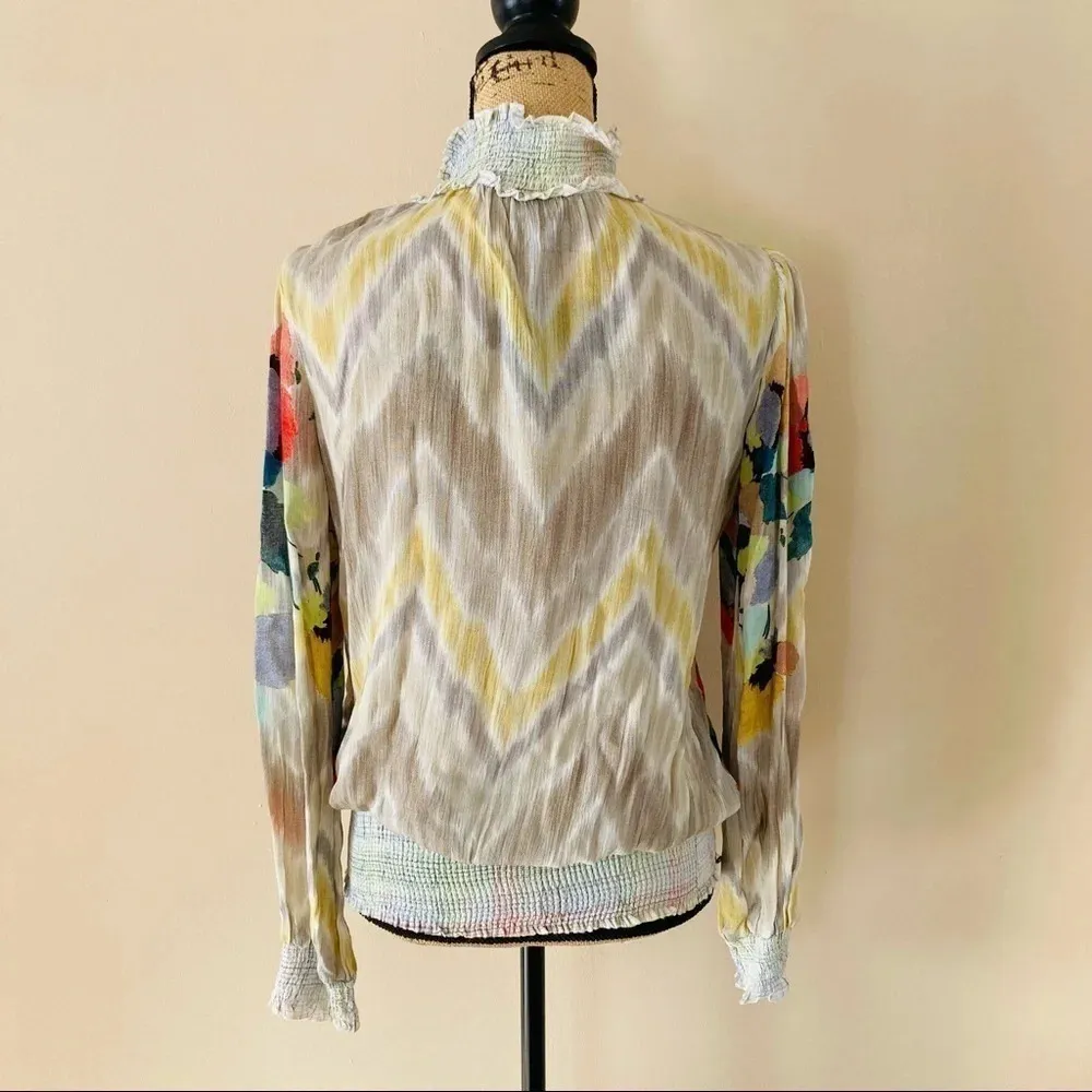 Anthropologie Bl-nk London Asilah Blouse Size XS - Image 11