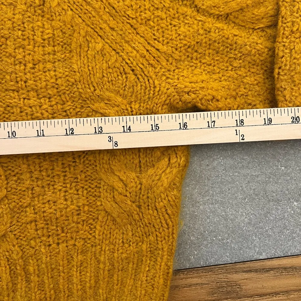 ARITZIA The Sunday Best Melly Wool Sweater in Cairo Gold Woman’s XXSmall - Image 6