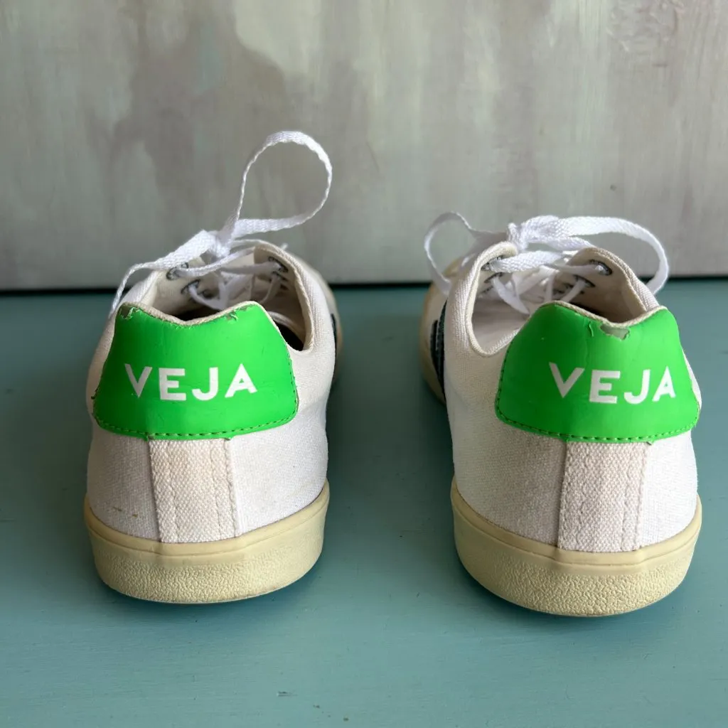 Veja Campo Canvas Sneaker Women's Size 8 Organic Cotton Preppy Streetwear - Image 8