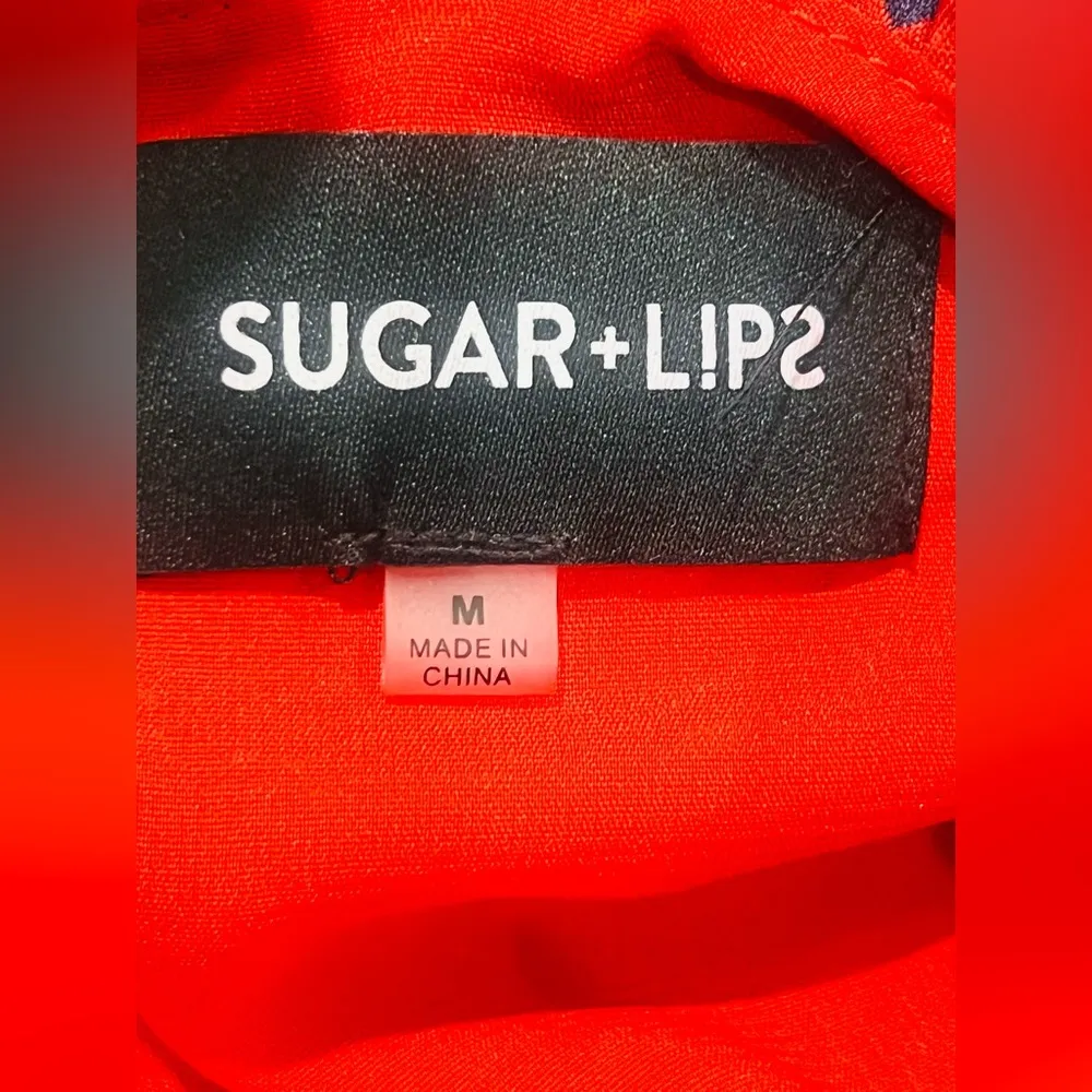 SUGAR-LIPS Mira Mar Floral Balloon Sleeve Dress M style number STD12970A - Image 8