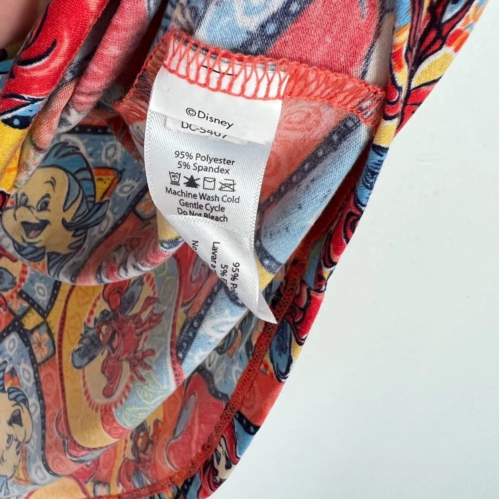 LuLaRoe Disney The Little Mermaid Irma T-Shirt UNICORN RARE Size XS EUC L1020 - Image 5