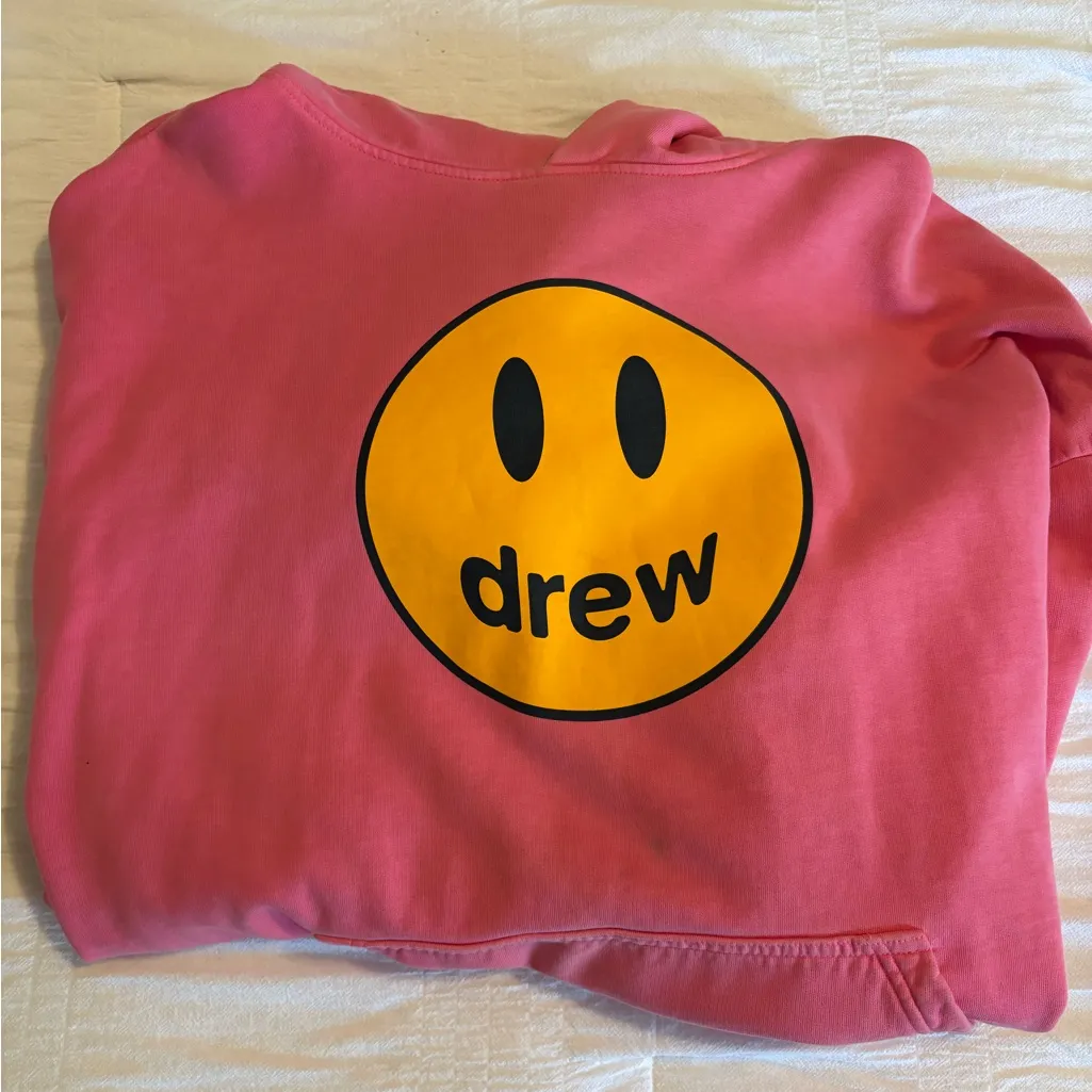 Pink Drew House Hoodie - Image 2